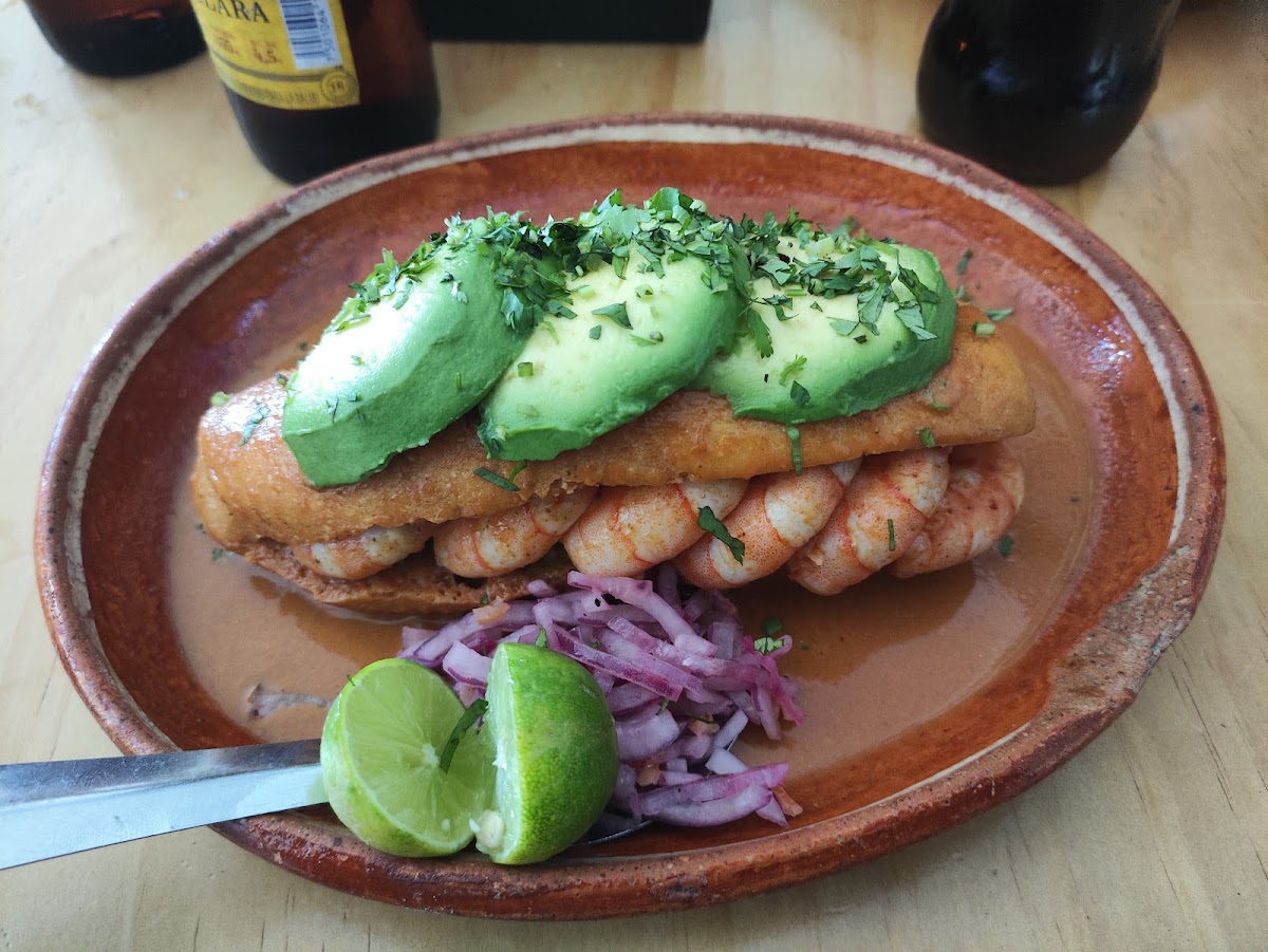 El camarón azul