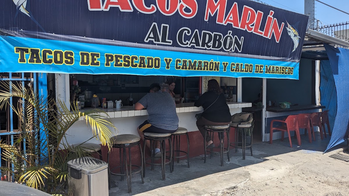 Tacos De Marlin Al Carbon