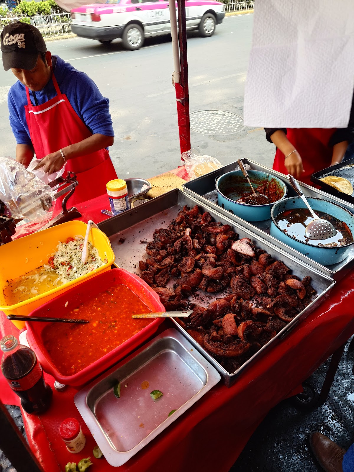 Tacos de chicharrón dorado
