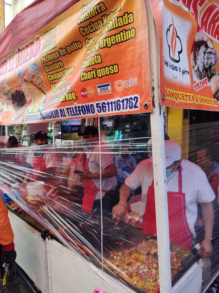 Tacos de cabeza de res