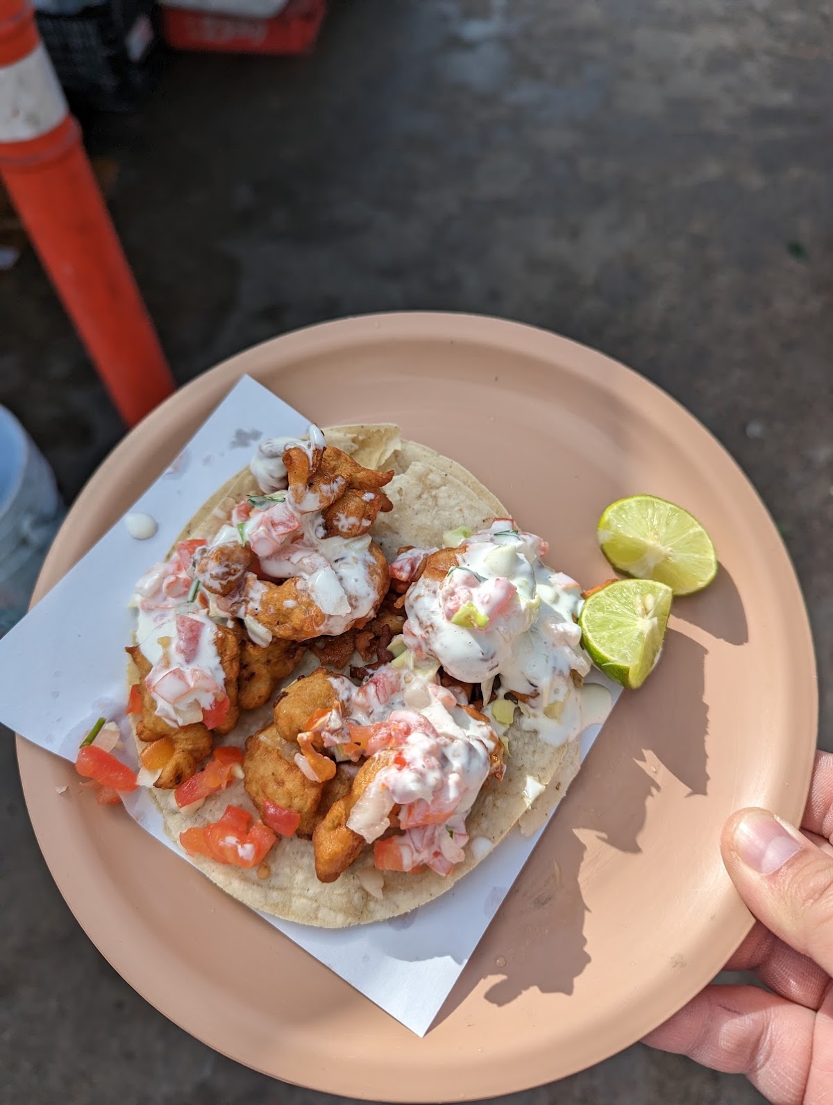 Tacos de Camaron Entre 3ra y Negrete